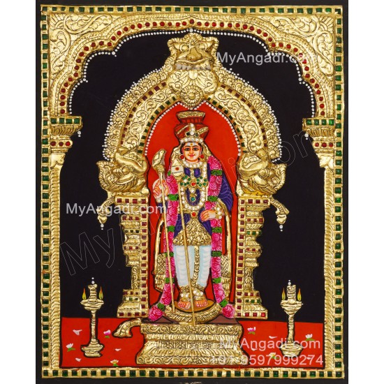 Murugar 3D Tanjore Painting