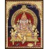 Pillaiayar 3d Embossed Tanjore Painting