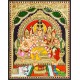 Shiva Parivar Tanjore Painting