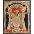 Perumal With Lakshmi Tanjore Painting