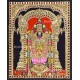 Perumal With Lakshmi Tanjore Painting