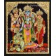 Ram Family Tanjore Painting