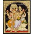 Brahma Saraswathi Tanjore Painting, Traditional Saraswathi Tanjore Painting