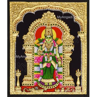 Meenakshi Amman Tanjore Painting