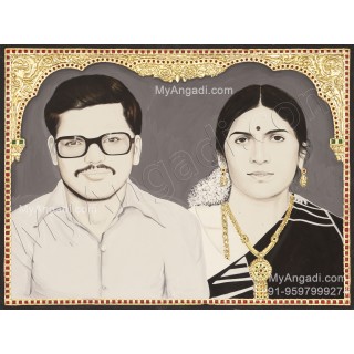 Portrait Tanjore Painting