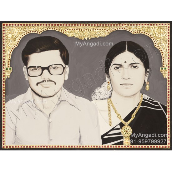 Portrait Tanjore Painting