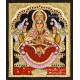 Gajalakshmi Tanjore Painting