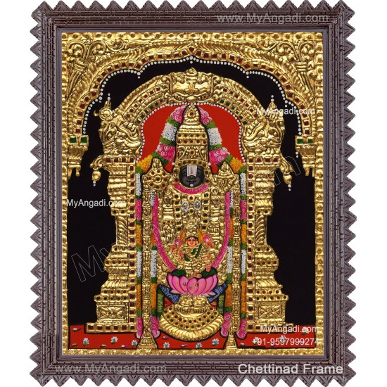Balaji Lakshmi  Tanjore Painting