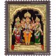 Murugan Valli Deivanai Tanjore Painting