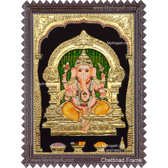 Ganesha Tajore Paintings