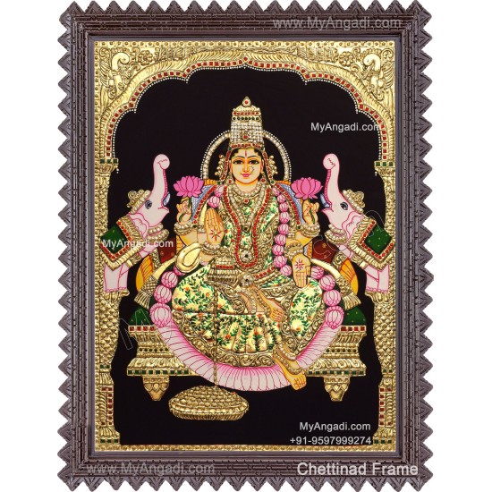 Gajalakshmi Tanjore Paintings