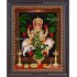 Graha Lakshmi Tanjore Painting