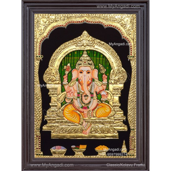 Ganesha Tajore Paintings