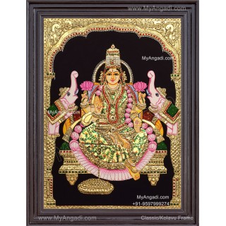Gajalakshmi Tanjore Paintings