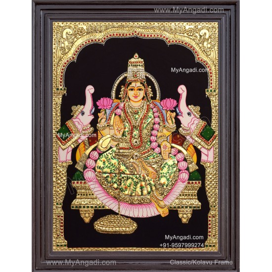 Gajalakshmi Tanjore Paintings