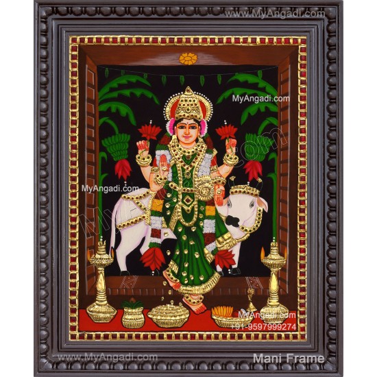 Graha Lakshmi Tanjore Painting