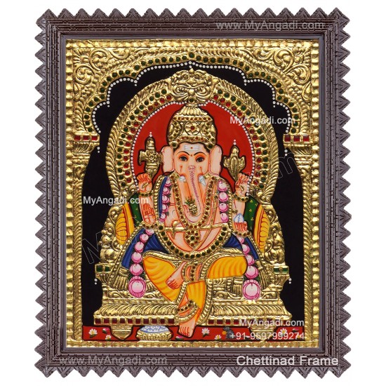 Ganesha Tajore Paintings