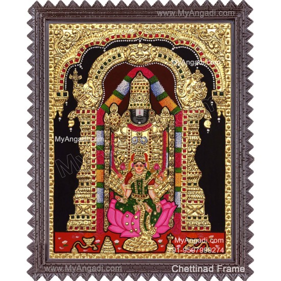 Balaji Lakshmi  Tanjore Painting