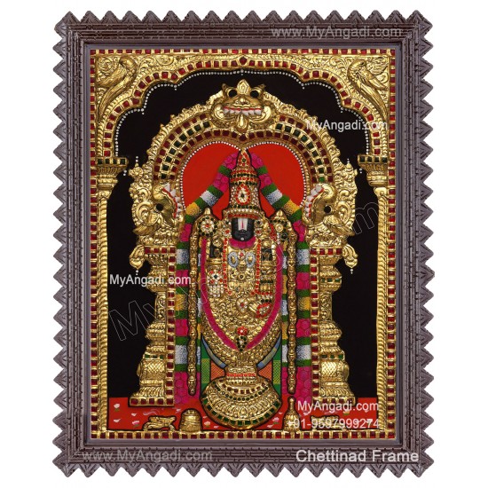 Balaji 3d Tanjore Painting