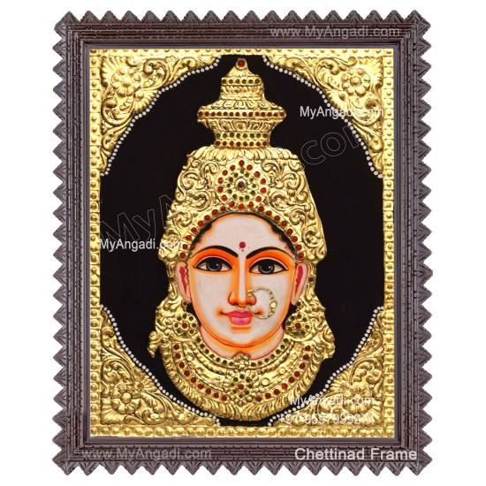 Annapoorani tanjore painting