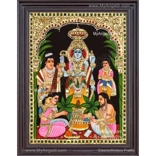Sathya Narayana Tanjore Painting