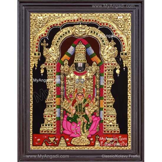 Balaji Lakshmi  Tanjore Painting