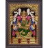 Gajalakshmi Tanjore Painting