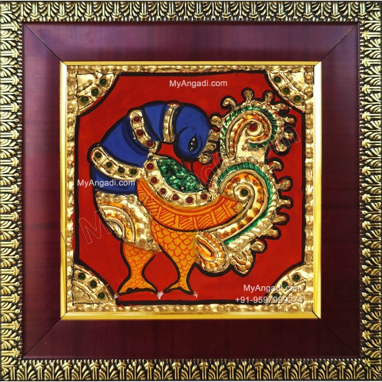 Peacock Tanjore Paintings