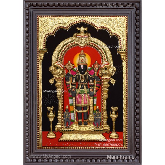 3D Perumal Tanjore Painting