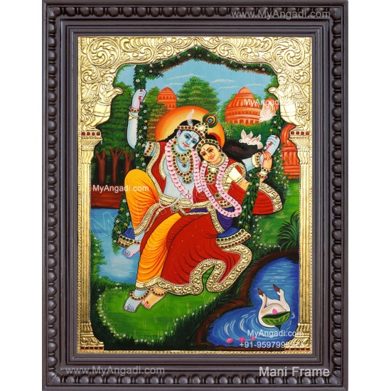Radha Krishna Tanjore Paintings
