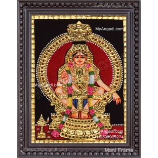 Aiyyappan Tanjore Painting, Iyyappan Tanjore Painting