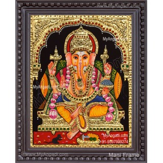 Ganesha Tanjore Painting