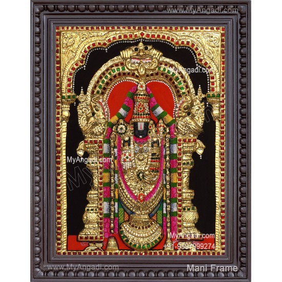 Balaji 3d Tanjore Painting