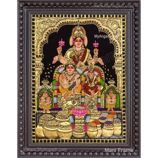 Kubera Lakshmi Tanjore Paintings