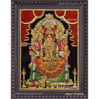 Samayapura Mariamman Tanjore Painting