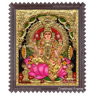 Aiswarya Lakshmi Tanjore Painting
