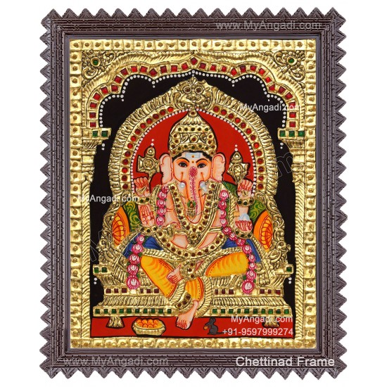 Ganesh Ji Tanjore Paintings