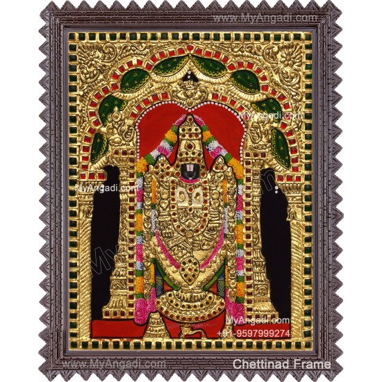 Venkateshwara Tanjore Painting