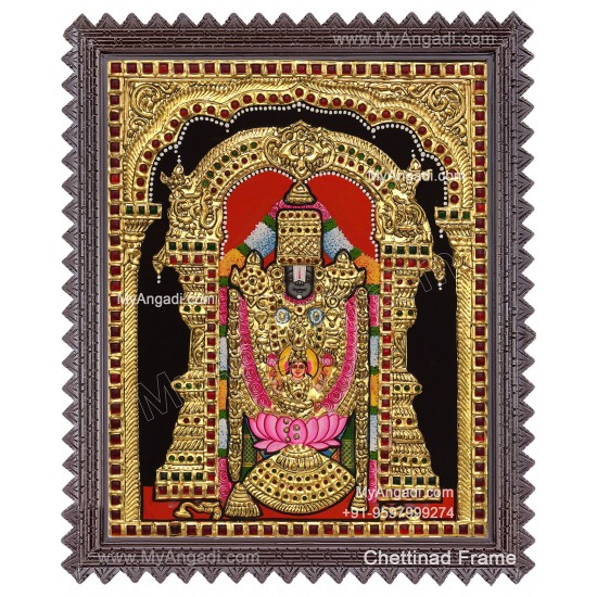 Balaji Lakshmi Tanjore Paintings