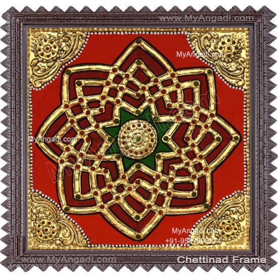 Aiswarya Kolam Tanjore Painting
