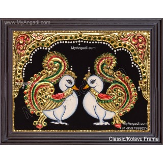 Peacock Tanjore Painting
