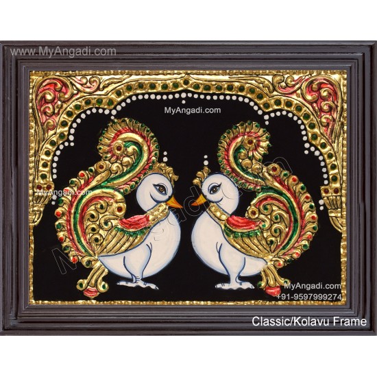 Peacock Tanjore Painting