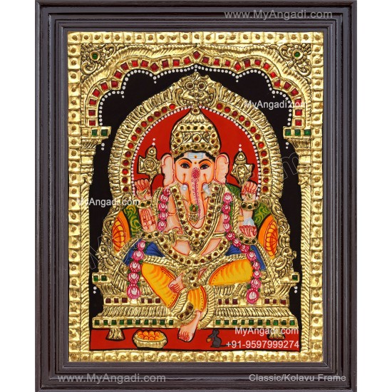 Ganesh Ji Tanjore Paintings