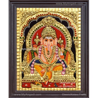 Ganesha Tanjore Painting