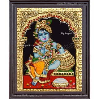 Butter Krishna Tanjore Paintings
