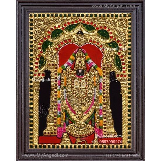 Venkateshwara Tanjore Painting