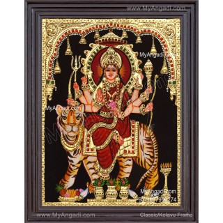 Durga Tanjore Painting