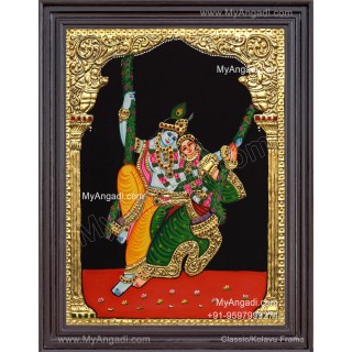 Radha Krishna Tanjore Painting