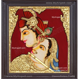 Radha Krishna Tanjore Paintings