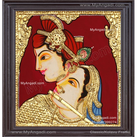Radha Krishna Tanjore Paintings